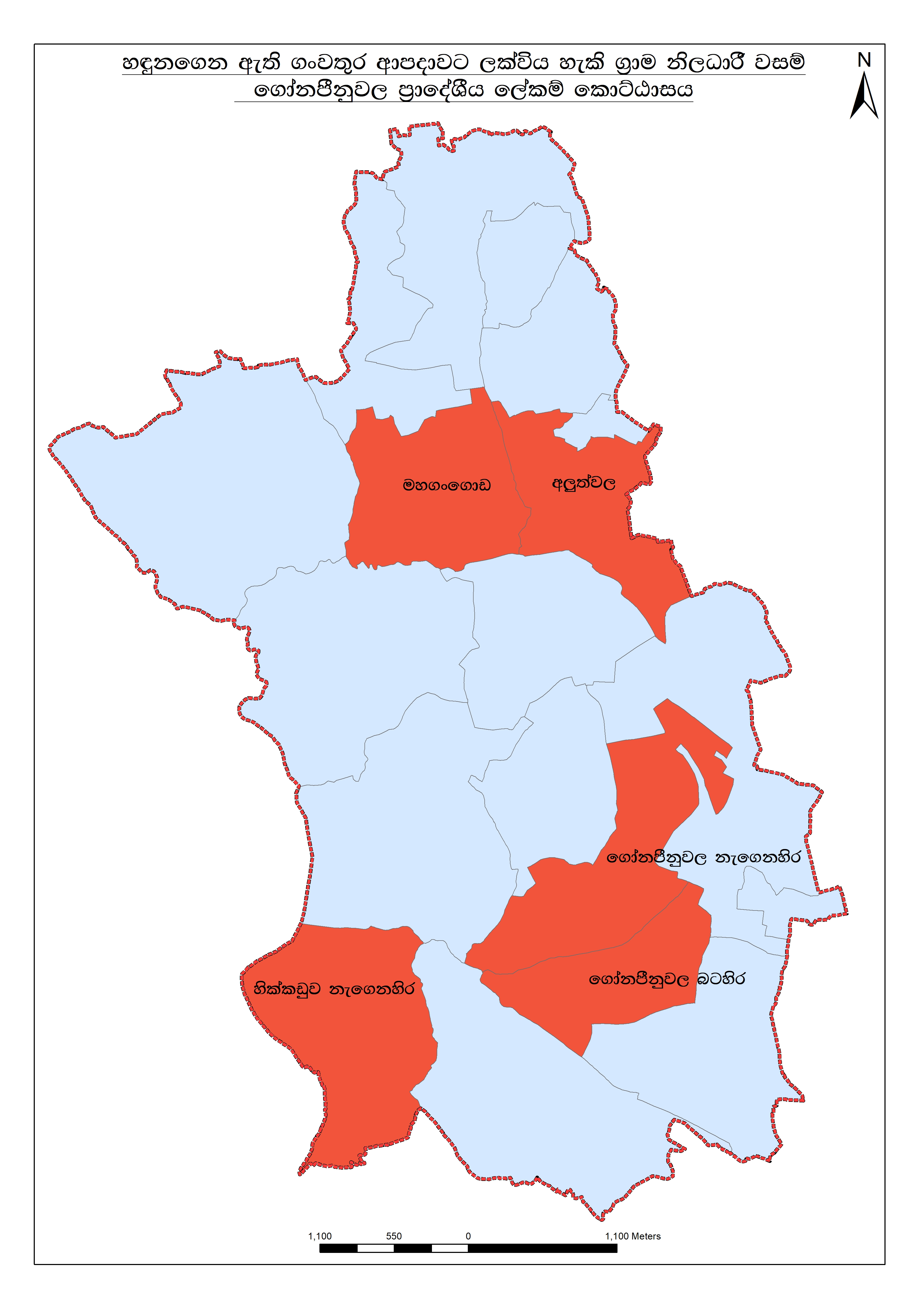 Disaster map